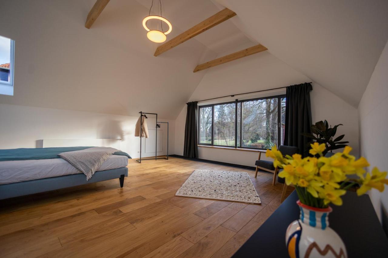 Modernes Ferien- Und Messezimmer In Idyllischer Lage Nordstemmen Buitenkant foto